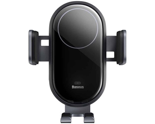 Автодержатель с БЗУ Baseus LightChaser Wireless Charging Electric Car Mount 15W (C40355900121-00) (00000066003_1)