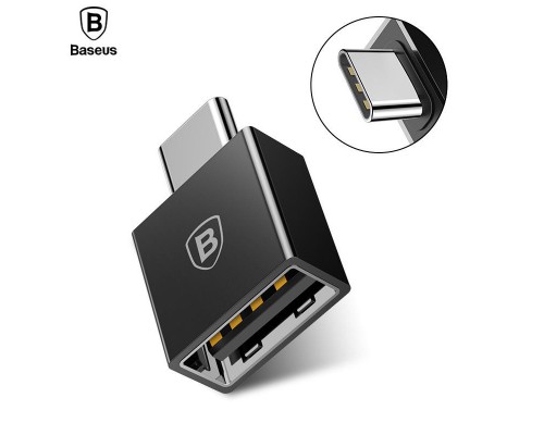 Переходник Baseus Exquisite Type-C Male to USB Female (CATJQ-B) (00000027336_1)