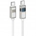 Дата кабель Hoco U137 Line with display Type-C to Type-C 60W (1.2m) (00000073872_2)