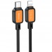 Дата кабель Hoco X108 Benefit 27W Type-C to Lightning (1m) (00000073874_1)
