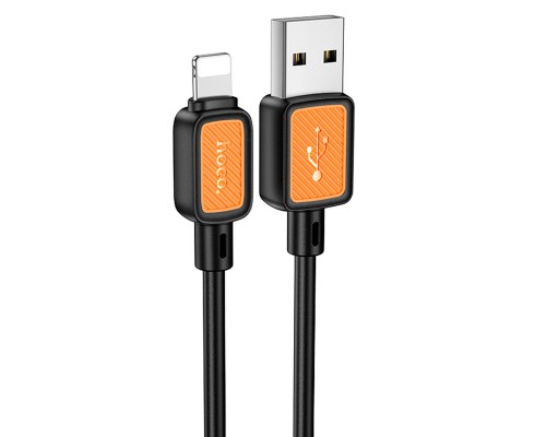 Дата кабель Hoco X108 Benefit USB to Lightning 2.4A (1m) (00000073878_1)