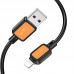 Дата кабель Hoco X108 Benefit USB to Lightning 2.4A (1m) (00000073878_1)
