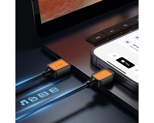 Дата кабель Hoco X108 Benefit USB to Lightning 2.4A (1m) (00000073878_1)