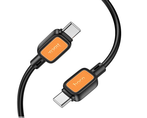 Дата кабель Hoco X108 Benefit 60W Type-C to Type-C (1m) (00000073865_2)