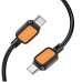 Дата кабель Hoco X108 Benefit 60W Type-C to Type-C (1m) (00000073865_2)