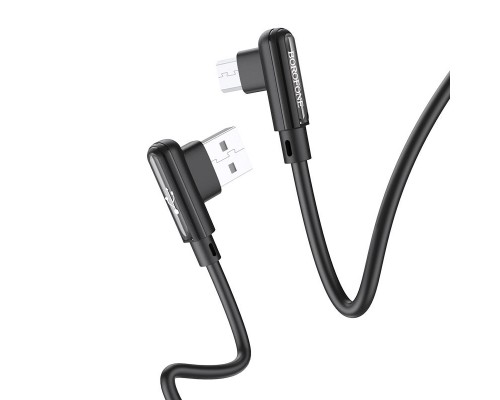 Дата кабель Borofone BX58 Lucky USB to MicroUSB (1m) (00000056875_1)