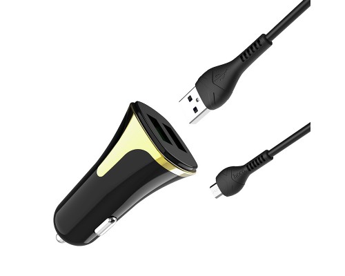 АЗУ Hoco Z31 QC3.0 (2USB/3.4A) + microUSB (00000034598_2)