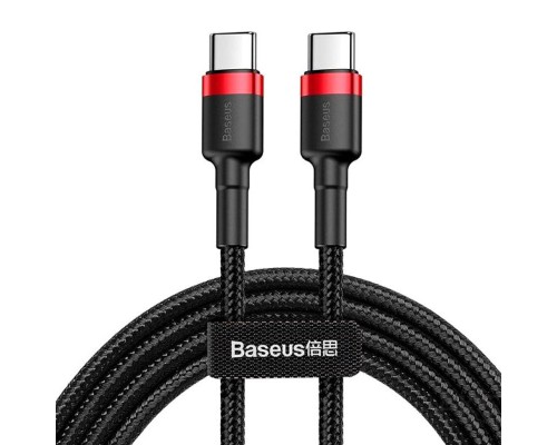 Дата кабель Baseus Cafule Type-C to Type-C Cable PD 2.0 60W (1m) (CATKLF-G) (00000031873_3)