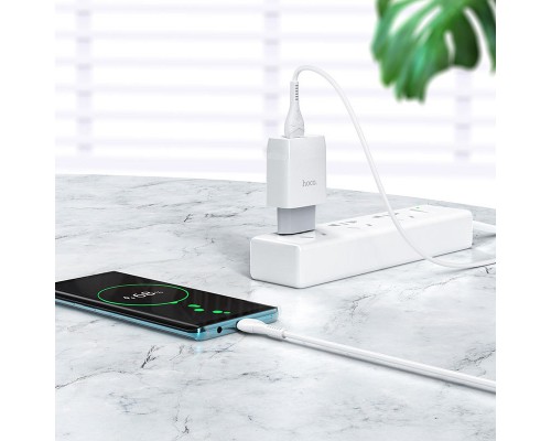 СЗУ Hoco C72Q QC3.0 (1USB/2A) + MicroUSB (00000041731_1)