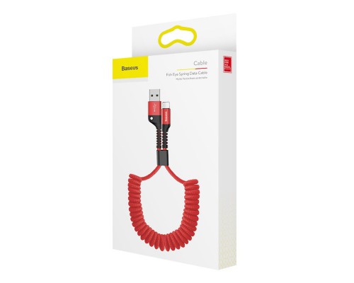 Дата кабель Baseus Fish Eye Spring Data Lightning Cable 2A (1m) (CALSR) (00000031840_2)