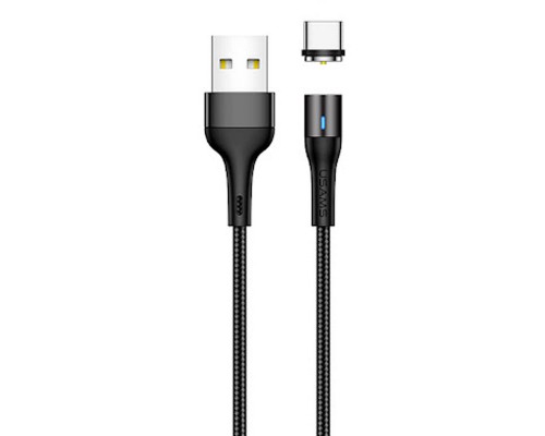 Дата кабель USAMS US-SJ337 U29 Magnetic USB to Type-C (2m) (00000049229_2)
