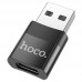 Переходник Hoco UA17 USB Male to Type-C Female USB2.0 (00000055828_1)