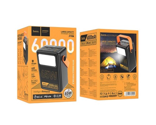 Портативное зарядное устройство Power Bank Hoco J110A Powerful PD65W 60 000 mAh (00000066771_1)