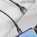 Дата кабель Usams US-SJ449 U55 Aluminum Alloy Braided USB to Type-C (1m) (00000062674_1)