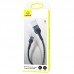 Дата кабель Usams US-SJ449 U55 Aluminum Alloy Braided USB to Type-C (1m) (00000062674_1)