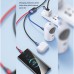 Дата кабель Usams US-SJ549 U71 USB + Type-C to Triple Head 3in1 (1.2m) (00000062676_1)