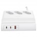 СЗУ Usams US-CC160 P1 65W Super Si Fast Charging USB Extension Socket (00000062679_1)