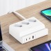 СЗУ Usams US-CC160 P1 65W Super Si Fast Charging USB Extension Socket (00000062679_1)