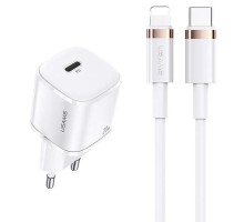 СЗУ Usams US-XFK T36 20W 1C Charger + US-SJ484 U63 20W PD (00000062680_2)