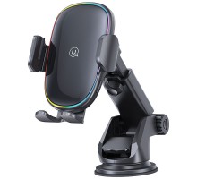 Автодержатель с БЗУ Usams US-CD187 15W with Colorful Light (00000062683_1)