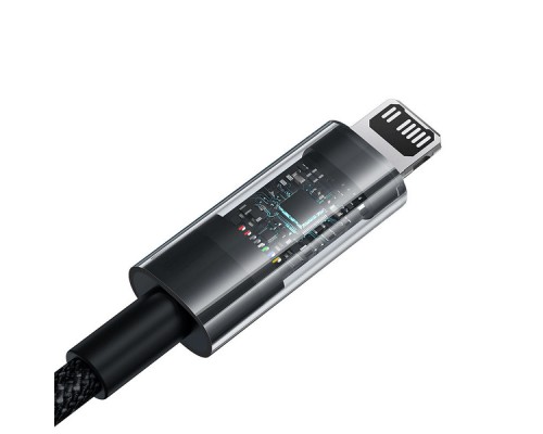 Дата кабель Baseus Gem Fast Charging Type-C to Lightning 20W (1m) (P10373001) (00000074773_1)