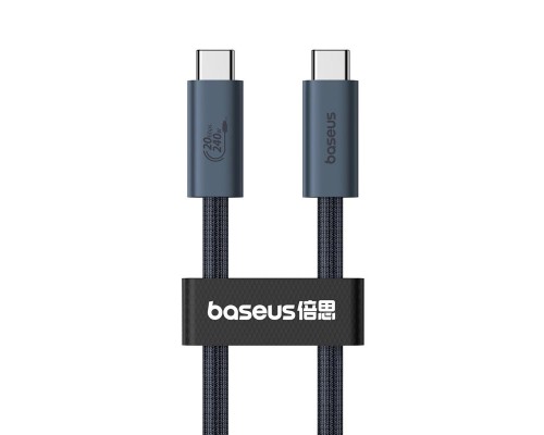 Дата кабель Baseus Flash 2 USB4 Full-Featured Type-C to Type-C 240W (1.8m) (P10311803112) (00000074775_1)