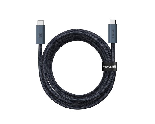 Дата кабель Baseus Flash 2 USB4 Full-Featured Type-C to Type-C 240W (1.8m) (P10311803112) (00000074775_1)
