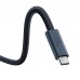 Дата кабель Baseus Flash 2 USB4 Full-Featured Type-C to Type-C 240W (1.8m) (P10311803112) (00000074775_1)