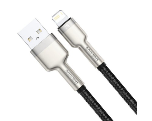 Дата кабель Baseus Cafule Series Metal USB to Lightning 2.4A (1m) (CALJK-A0) (00000074776_1)