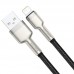 Дата кабель Baseus Cafule Series Metal USB to Lightning 2.4A (1m) (CALJK-A0) (00000074776_1)