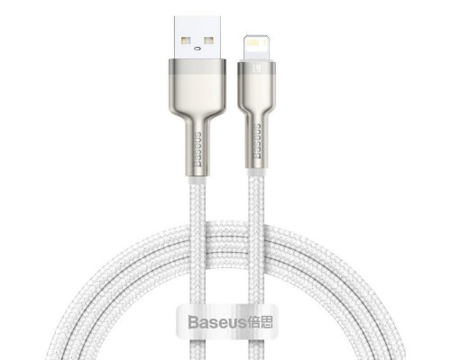Дата кабель Baseus Cafule Series Metal USB to Lightning 2.4A (1m) (CALJK-A0) (00000074776_2)