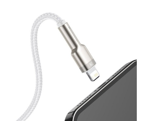 Дата кабель Baseus Cafule Series Metal USB to Lightning 2.4A (1m) (CALJK-A0) (00000074776_2)
