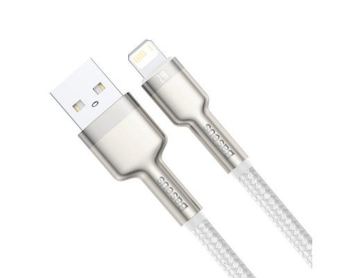 Дата кабель Baseus Cafule Series Metal USB to Lightning 2.4A (1m) (CALJK-A0) (00000074776_2)