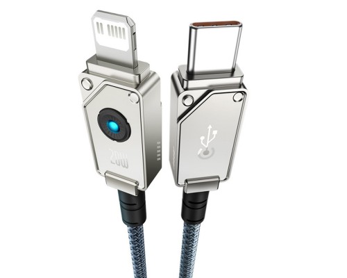 Дата кабель Baseus Unbreakable Series Fast Charging Type-C to Lightning 20W 1m (P10355803111-0) (00000070592_2)