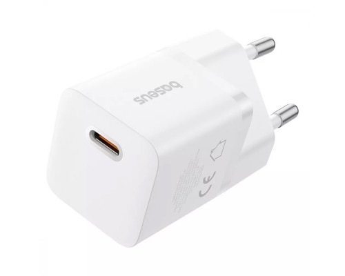 СЗУ Baseus GaN5 Fast Charger (mini) 1C 25W + Type-C to Type-C (P10110909113) (00000074726_2)