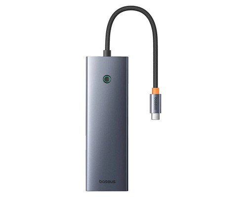Переходник Baseus Hub UltraJoy 7-Port (Type-C to HDMI4K@60Hz+USB3.0*2+PD+SD/TF3.0+3.5mm) (B0005280) (00000074783_1)