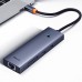 Переходник Baseus Hub UltraJoy 7-Port (Type-C to HDMI4K@60Hz+USB3.0*2+PD+SD/TF3.0+3.5mm) (B0005280) (00000074783_1)