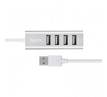 Переходник HUB Hoco HB1 USB to USB 2.0 (4 port) (1m) (00000031109_1)