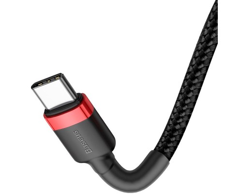 Дата кабель Baseus Cafule Type-C Cable 2A (2m) (CATKLF-C) (00000031872_3)