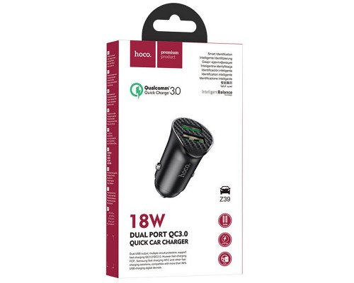 АЗУ Hoco Z39 QC3.0 (2USB) (00000041717_2)