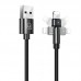 Дата кабель USAMS US-SJ476 U60 Rotatable USB to Lightning (1m) (00000042606_1)