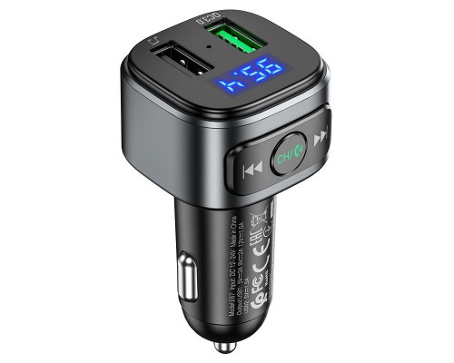 АЗУ FM модулятор HOCO E67 QC3.0 (00000053977_1)