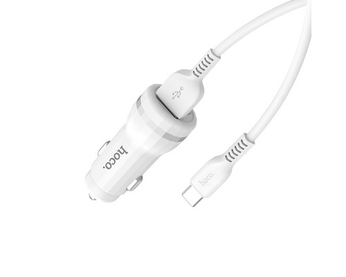 АЗУ Hoco Z27 Staunch (2USB 2.4A) (+кабель Type-C) (00000030783_1)