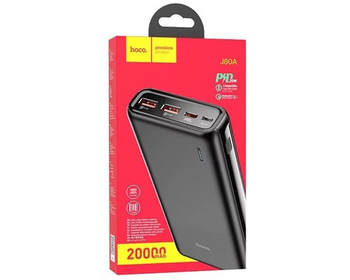 Портативное зарядное устройство Power Bank Hoco J80A 20000 mAh (00000050398_2)