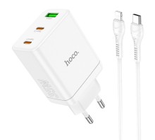СЗУ Hoco N33 Start PD35W (2C/1A) + Type-C to Lightning (00000071106_1)