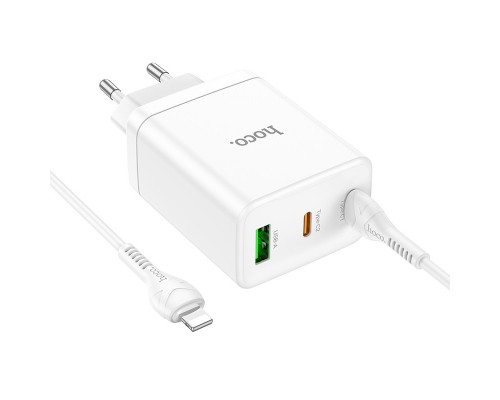 СЗУ Hoco N33 Start PD35W (2C/1A) + Type-C to Lightning (00000071106_1)