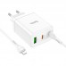 СЗУ Hoco N33 Start PD35W (2C/1A) + Type-C to Lightning (00000071106_1)