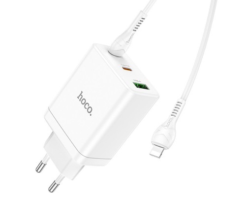 СЗУ Hoco N33 Start PD35W (2C/1A) + Type-C to Lightning (00000071106_1)
