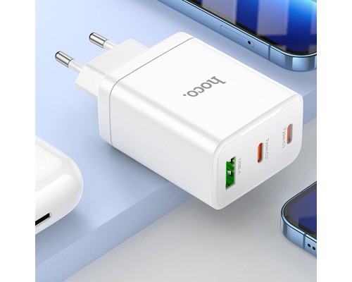 СЗУ Hoco N33 Start PD35W (2C/1A) + Type-C to Lightning (00000071106_1)