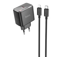 СЗУ Hoco CS41A Smart PD35W (1C) + Type-C to Lightning (00000071118_1)